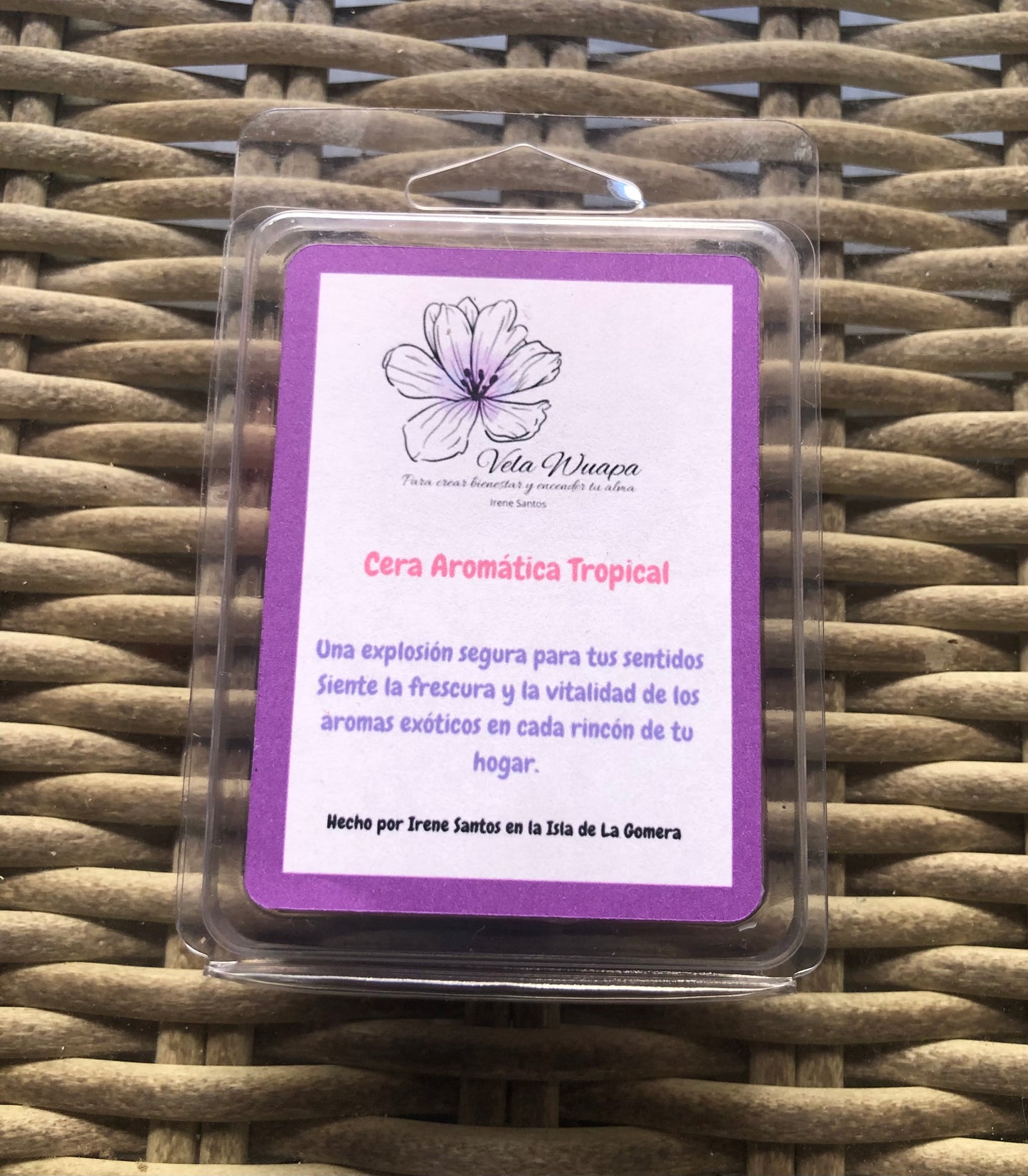 Cera aromática Tropical para derretir!