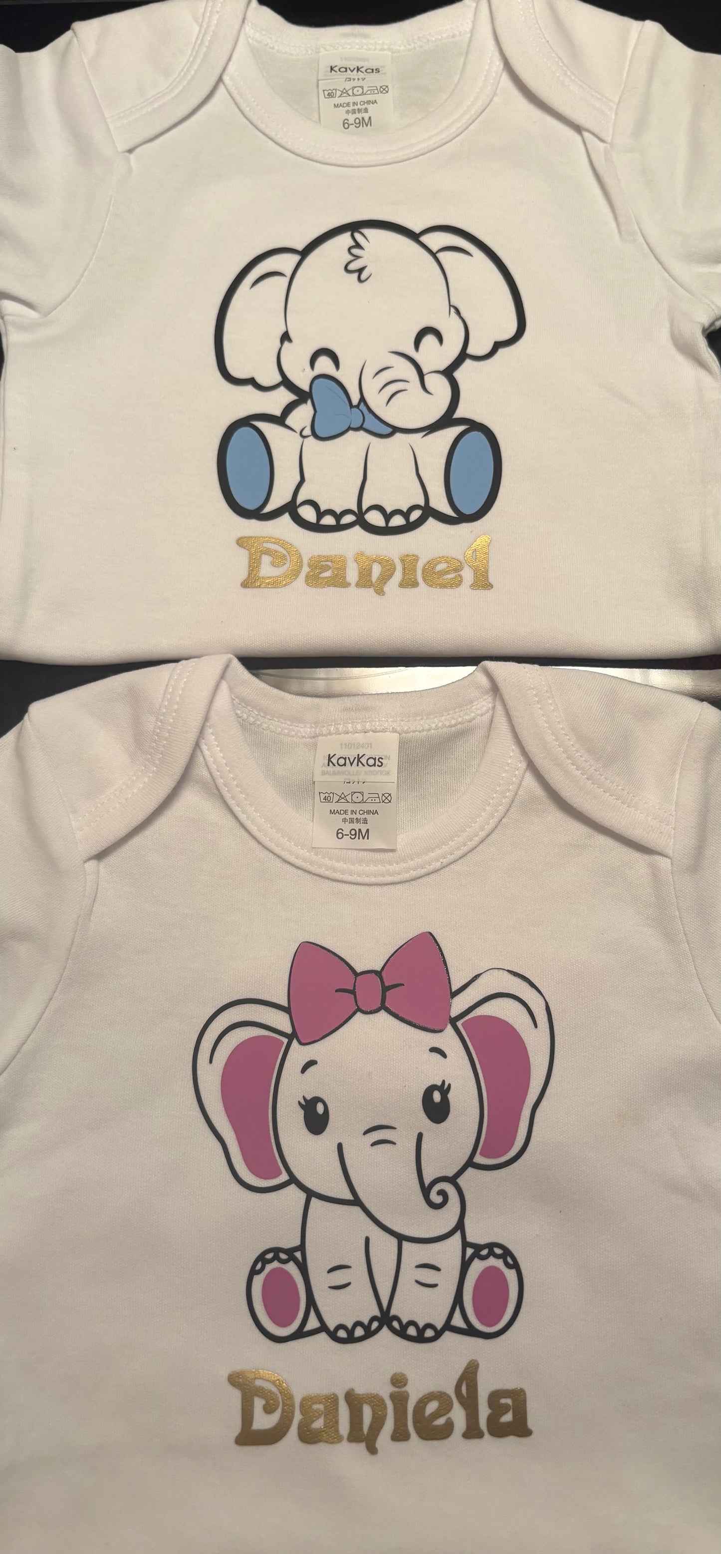 Pack body personalizado + Vela Oso